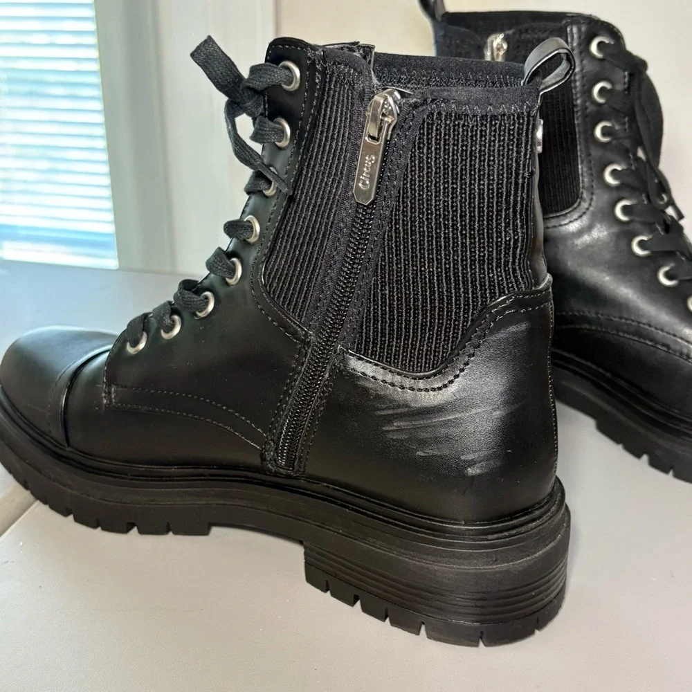 Circus by Sam Edelman Black Combat Boots for Women Size 8 - Picture 6 of 9